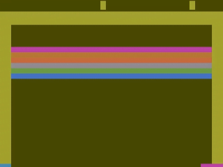 Breakaway IV title screen for Atari 2600